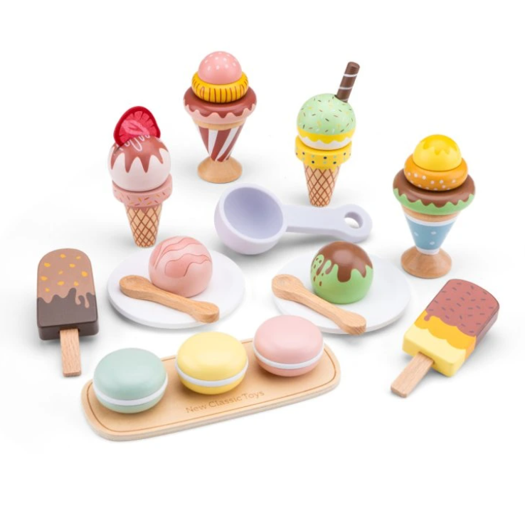 woet - Sada dřevěných mražených sladkostí